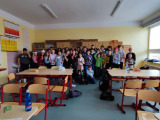 Páťáci a deváťáci spolu