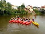 Vodácký výlet deváťáků